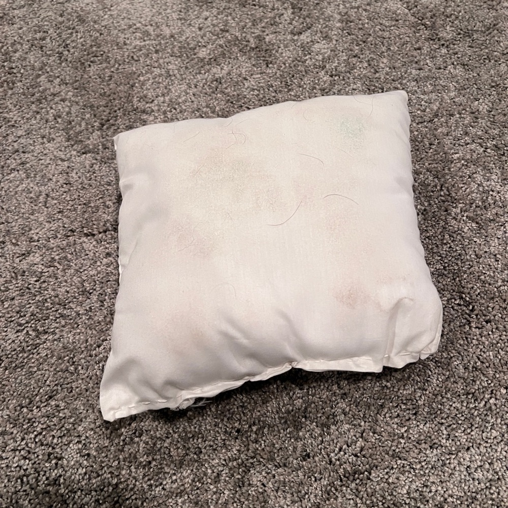 White Throw Pillow